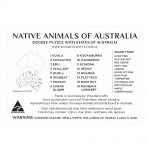 Double Mixed Wood Australia Map Puzzle – brian print (1)