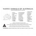 Single Mixed Wood Australia Map Puzzle – brian print (6)